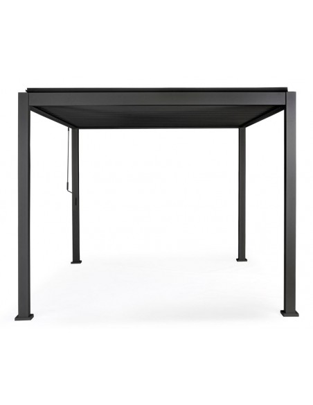 Pergola in Alluminio Ocean 3x4 Antracite Bizzotto