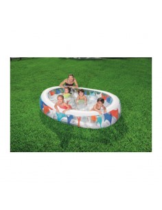 PISCINA GONFIABILE MULTICOL 152X234X51H 54066B