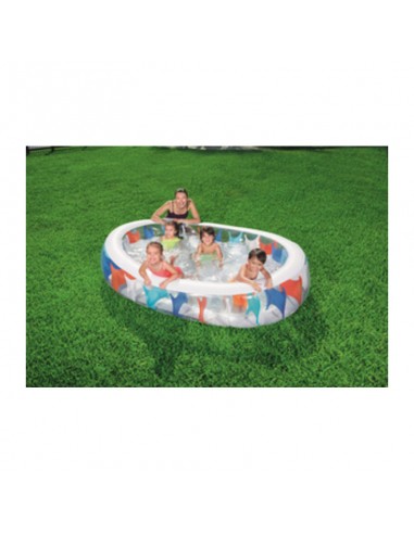 PISCINA GONFIABILE MULTICOL 152X234X51H 54066B