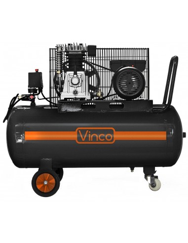 Compressore Aria 100 Lt Vinco Trasmissione a...